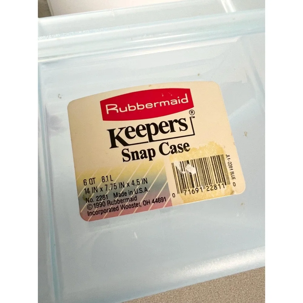 Vintage 1990 rubbermaid